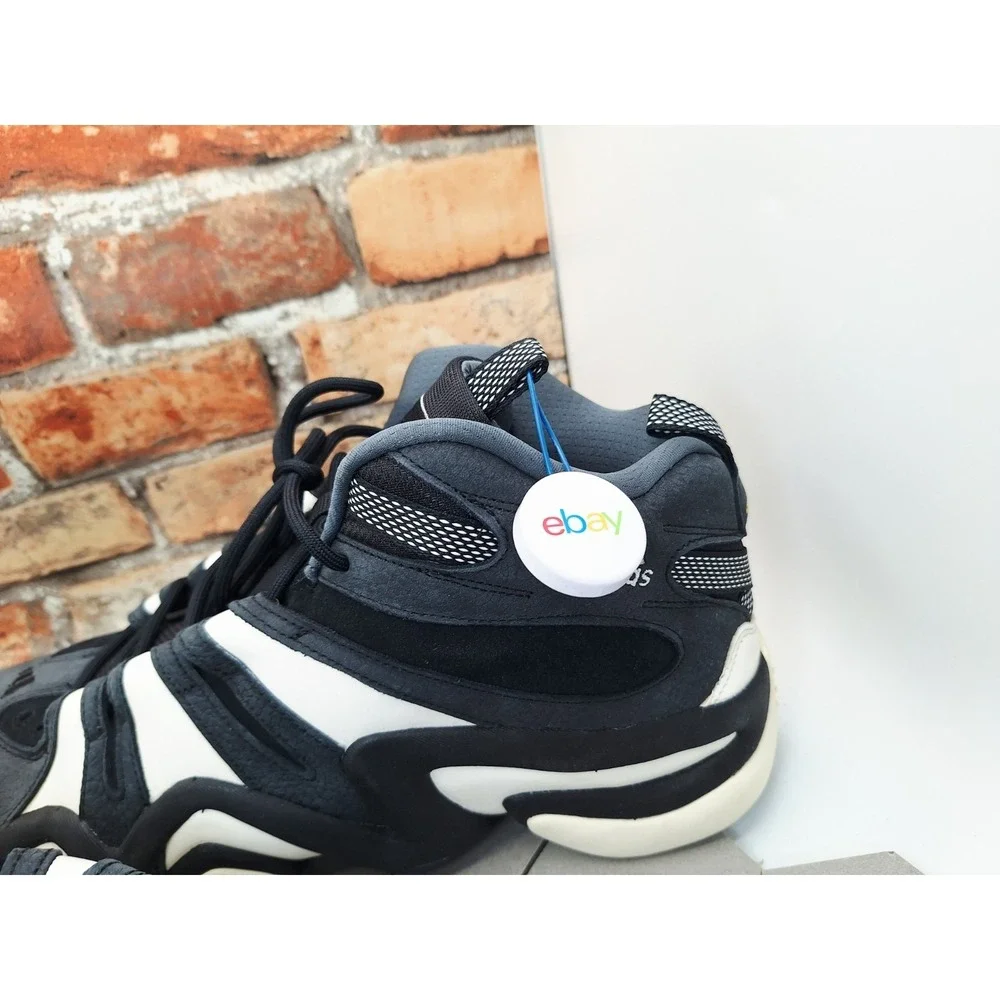 2023 Adidas Crazy 8 Kobe Bryant Core Black Cloud White Men Size 15 IF2448 Rare